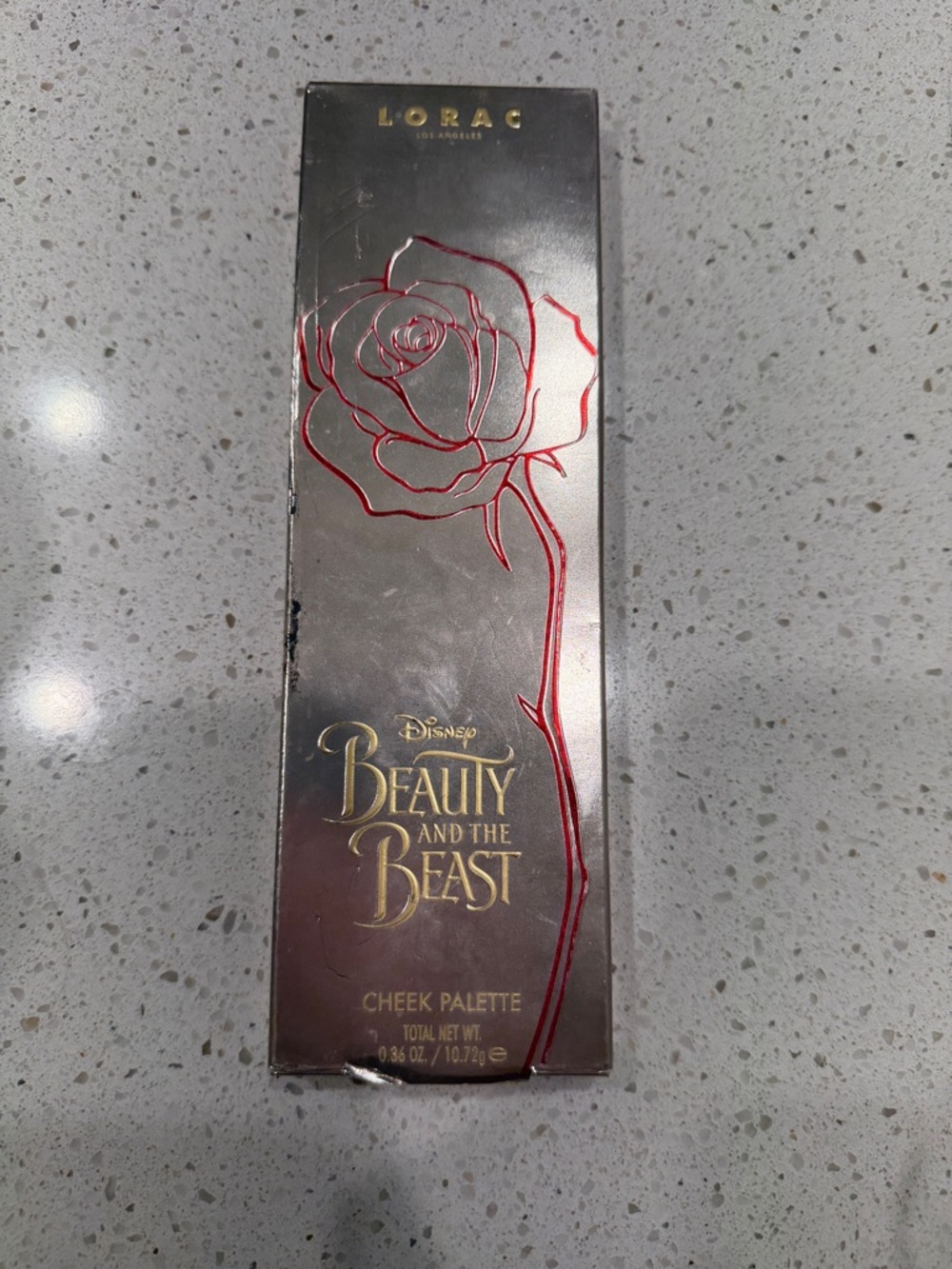 LORAC Beauty and the Beast Cheek Palette - Metallic Rose & Gold Accents